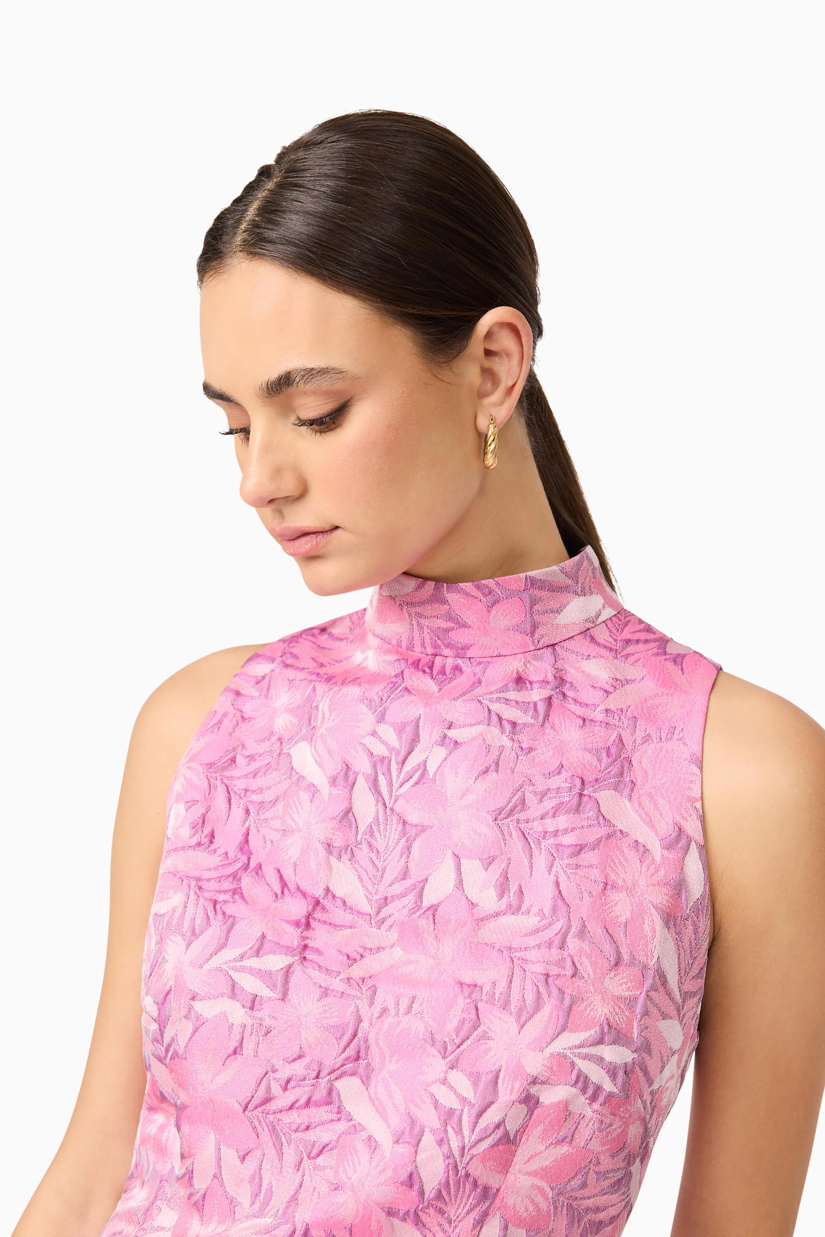 Elliatt Nadine Shift Mini Dress - Pink Purple - Image 6