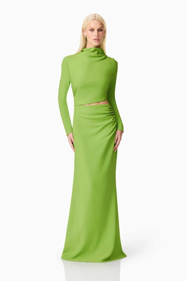 Elliatt Nerissa Gown - Green - Image 3