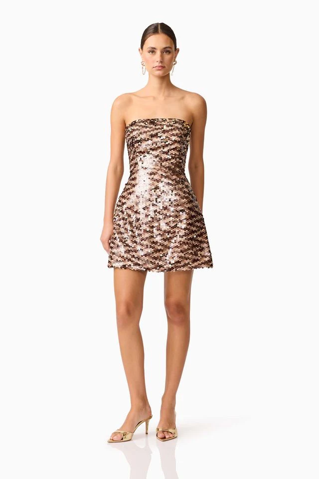 Elliatt Noemi Mini Dress - Coco - Image 2