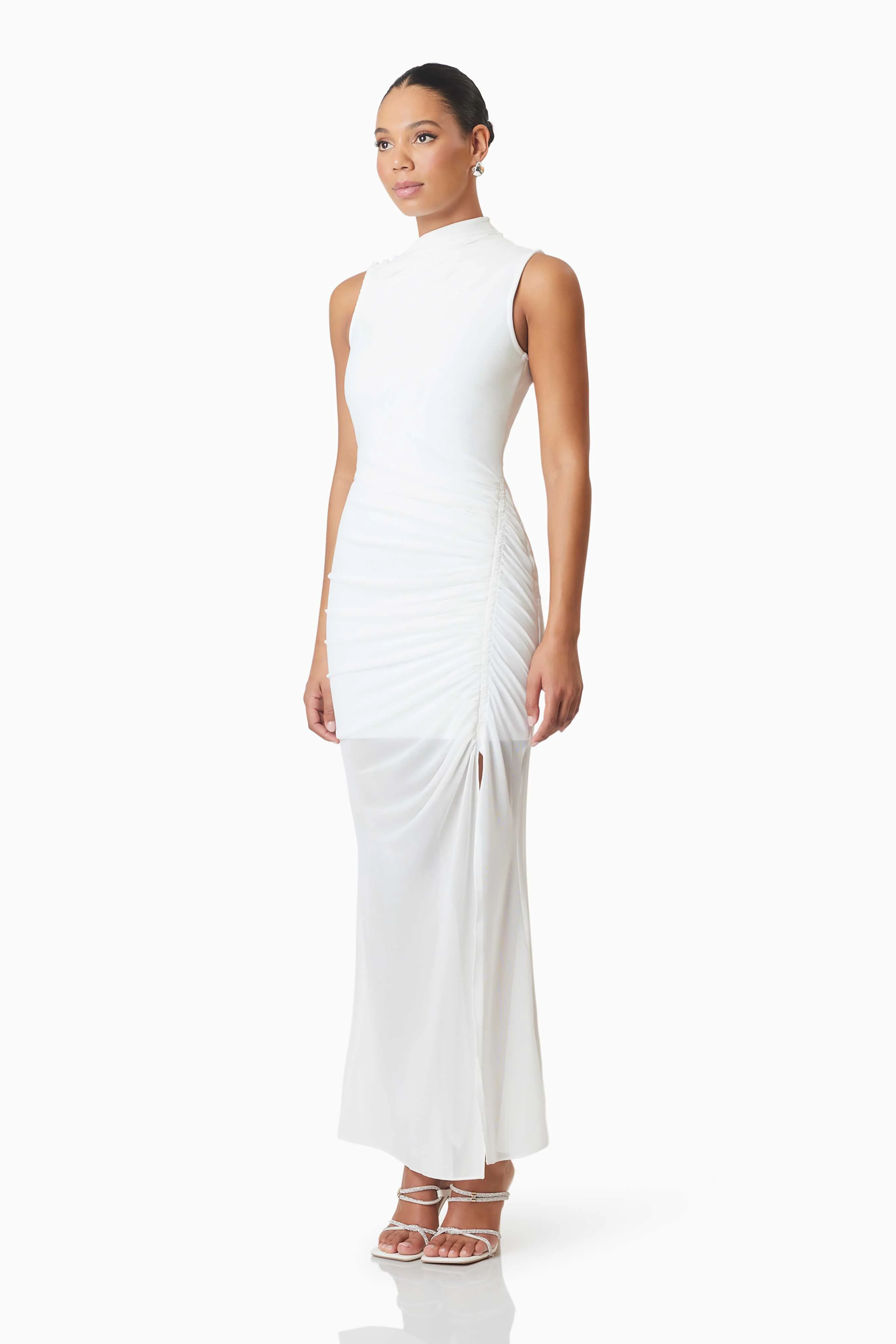 Elliatt Phoebe Maxi Dress - Ivory - Image 6