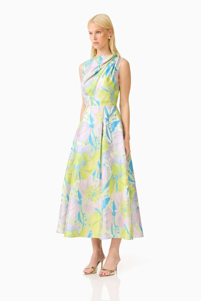 Elliatt Rhea A Line Midi Dress - Floral Multi - Image 4