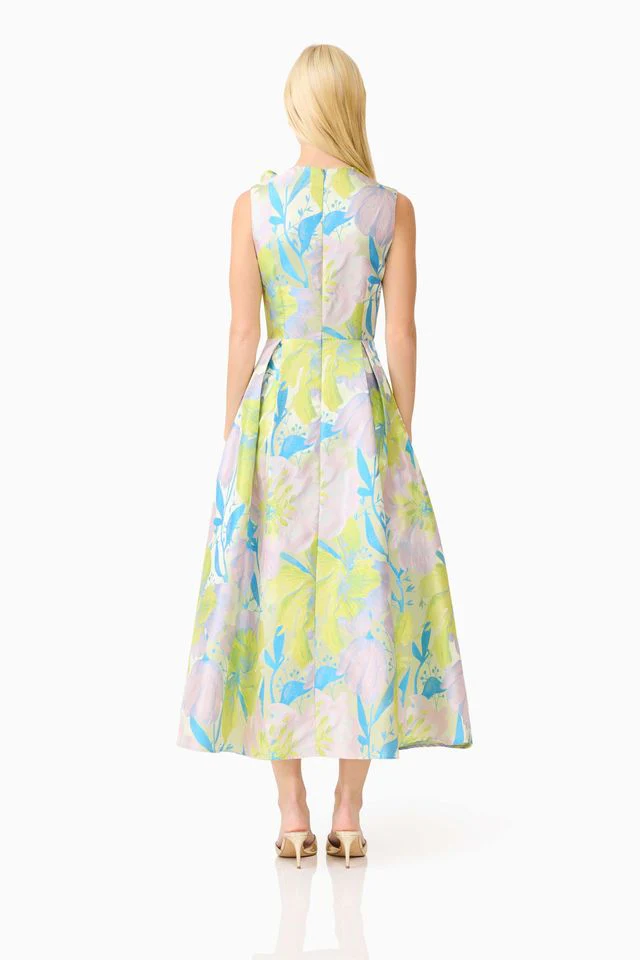 Elliatt Rhea A Line Midi Dress - Floral Multi - Image 6