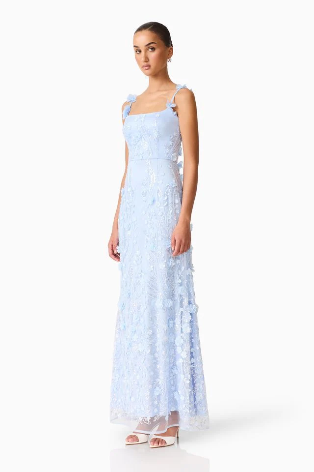 Elliatt Rina Gown - Baby Blue - Image 5