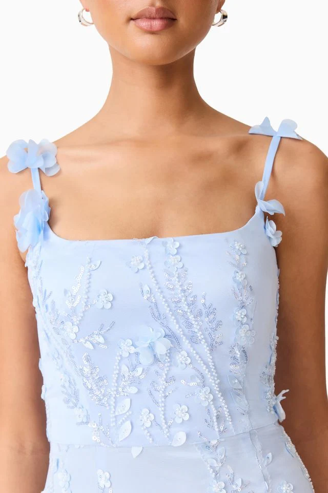 Elliatt Rina Gown - Baby Blue - Image 6