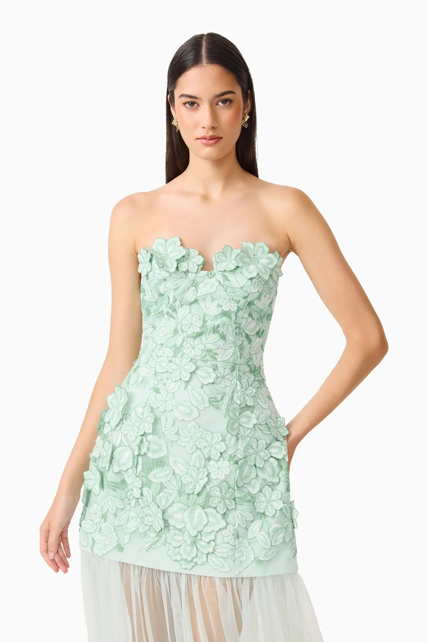 Elliatt Roseate Maxi Dress - Mint Green - Image 7