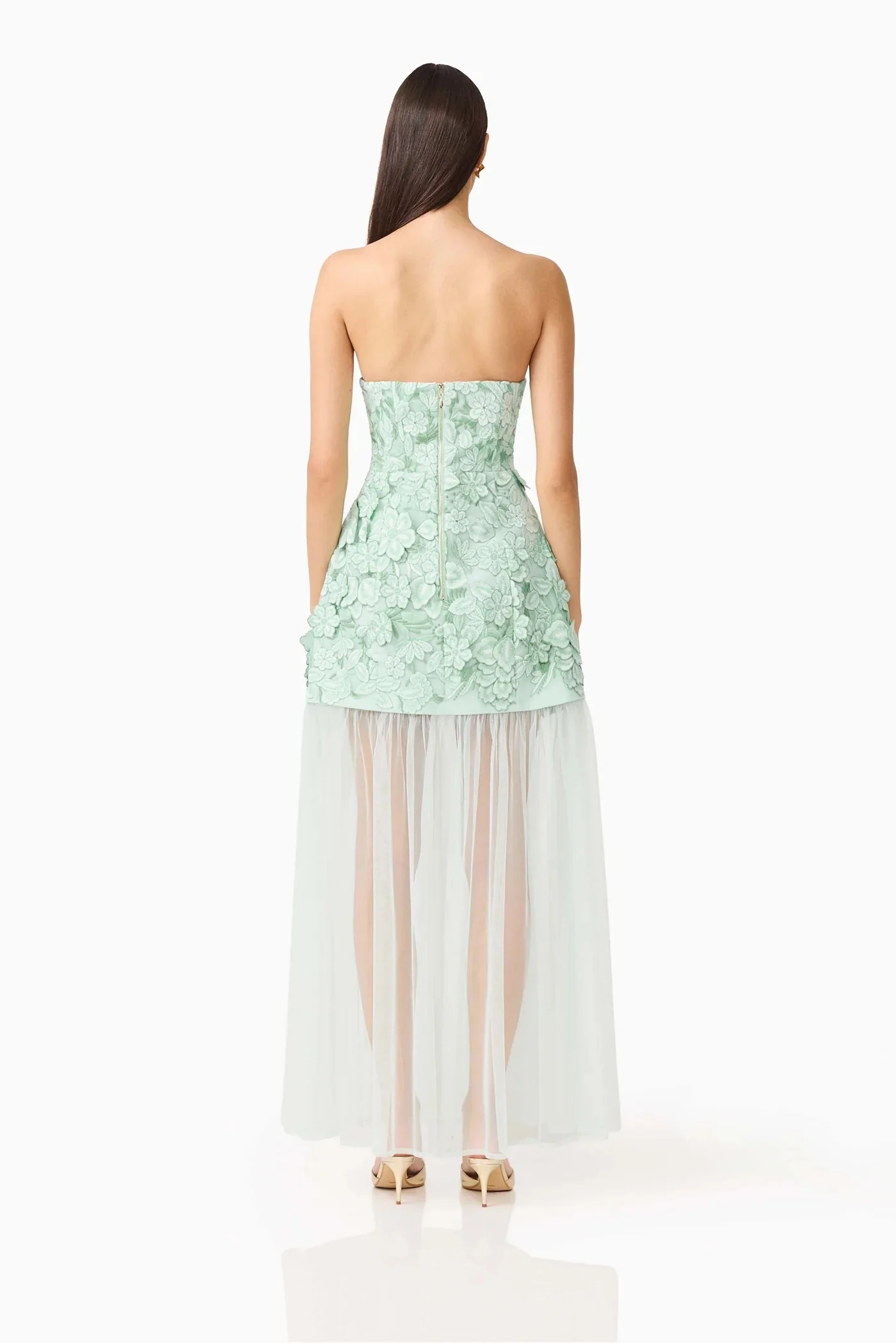 Elliatt Roseate Maxi Dress - Mint Green - Image 8