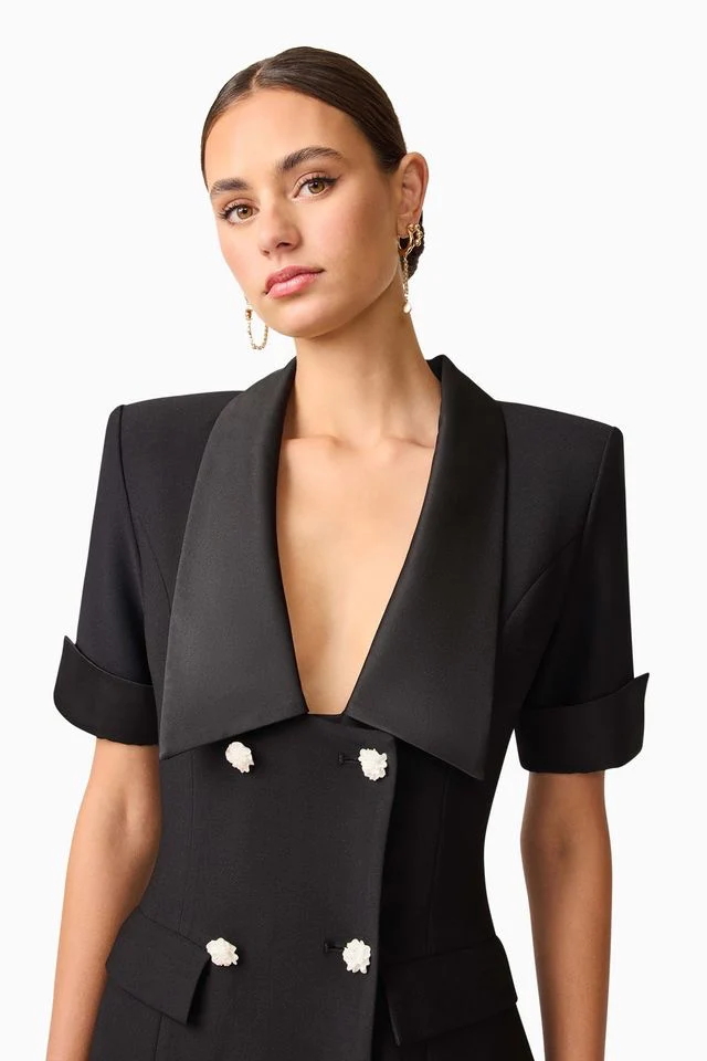 Elliatt Ruby Blazer Dress - Black - Image 6