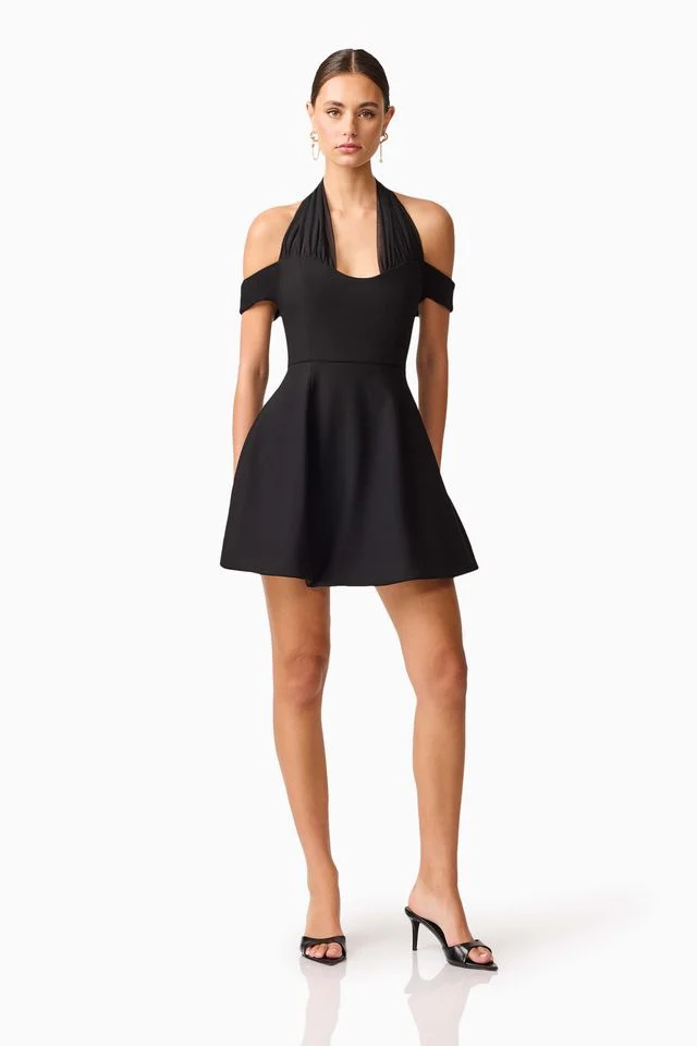 Elliatt Ruby Mini Dress - Black - Image 3