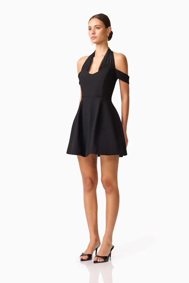 Elliatt Ruby Mini Dress - Black - Image 4