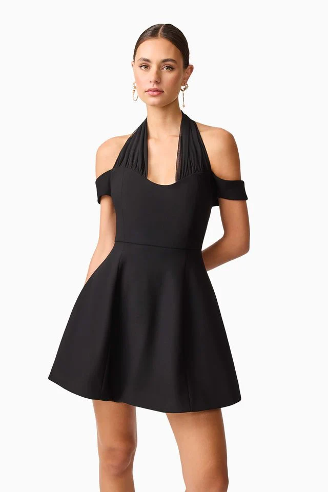 Elliatt Ruby Mini Dress - Black - Image 5