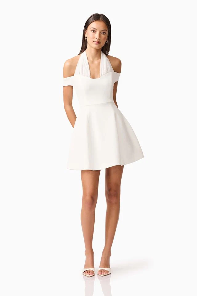 Elliatt Ruby Mini Dress - White - Image 2