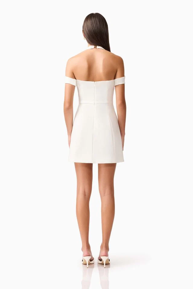 Elliatt Ruby Mini Dress - White - Image 6
