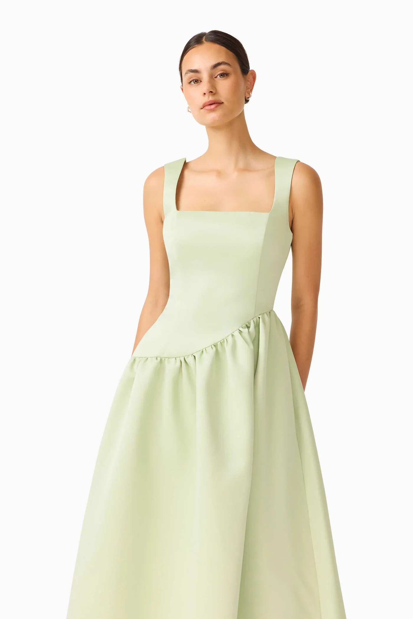Elliatt Ruelle A-Line Maxi Dress - Sage Green - Image 2