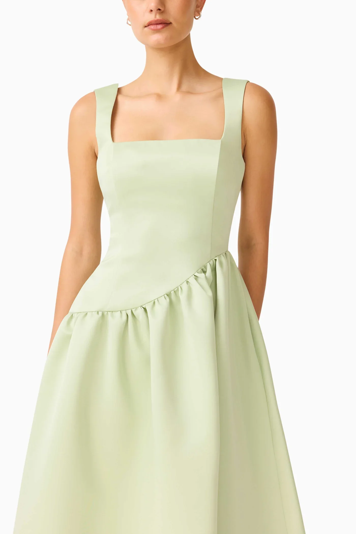 Elliatt Ruelle A-Line Maxi Dress - Sage Green - Image 3