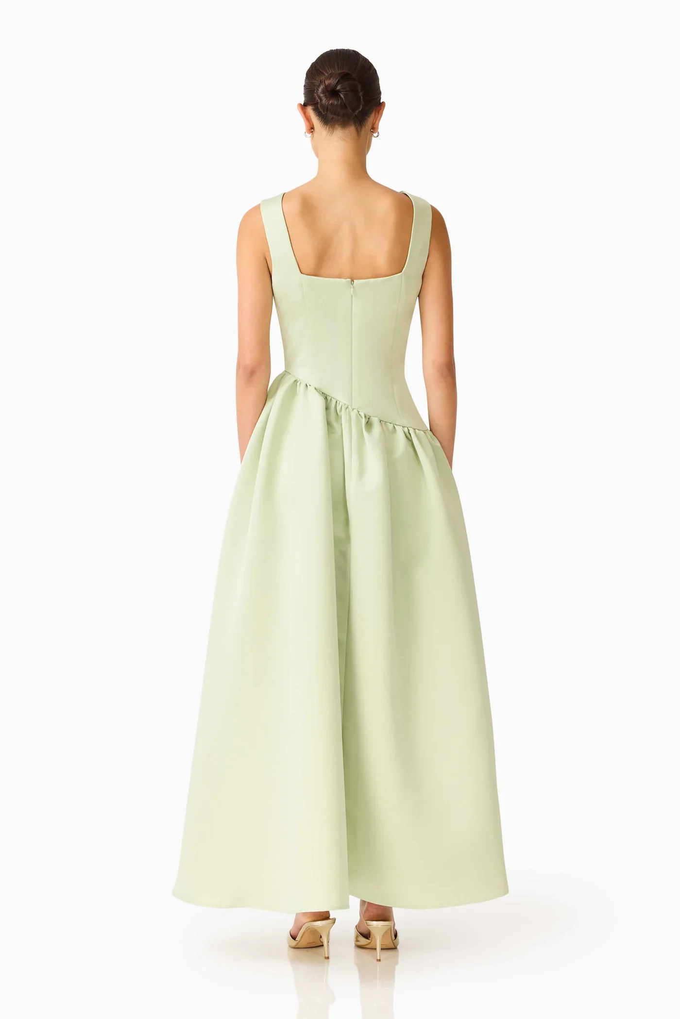 Elliatt Ruelle A-Line Maxi Dress - Sage Green - Image 4