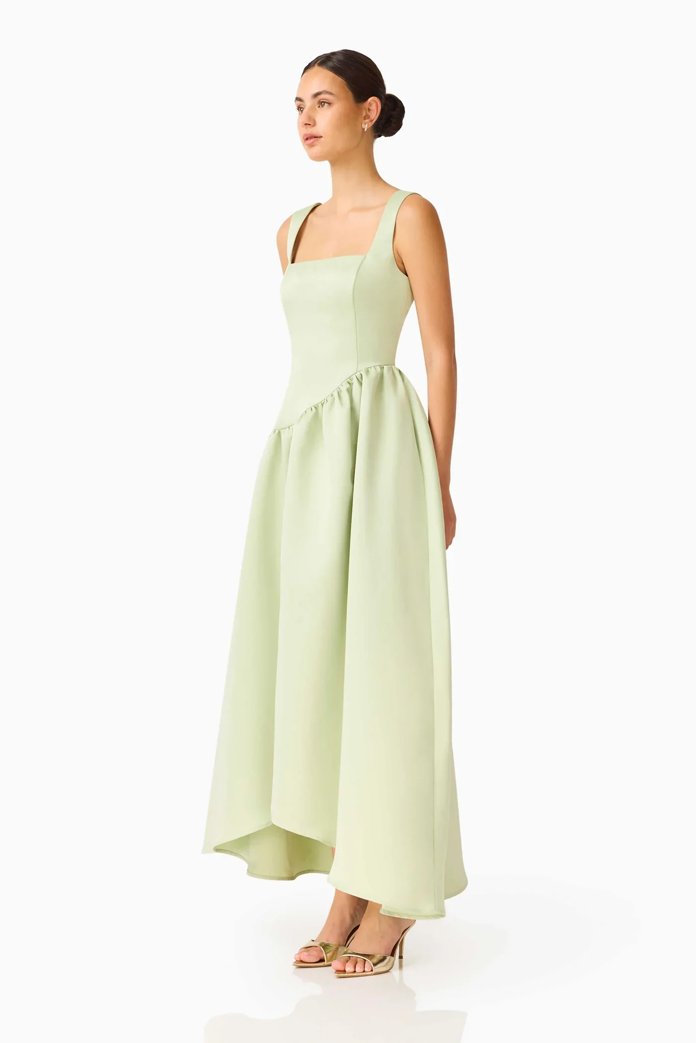 Elliatt Ruelle A-Line Maxi Dress - Sage Green - Image 6