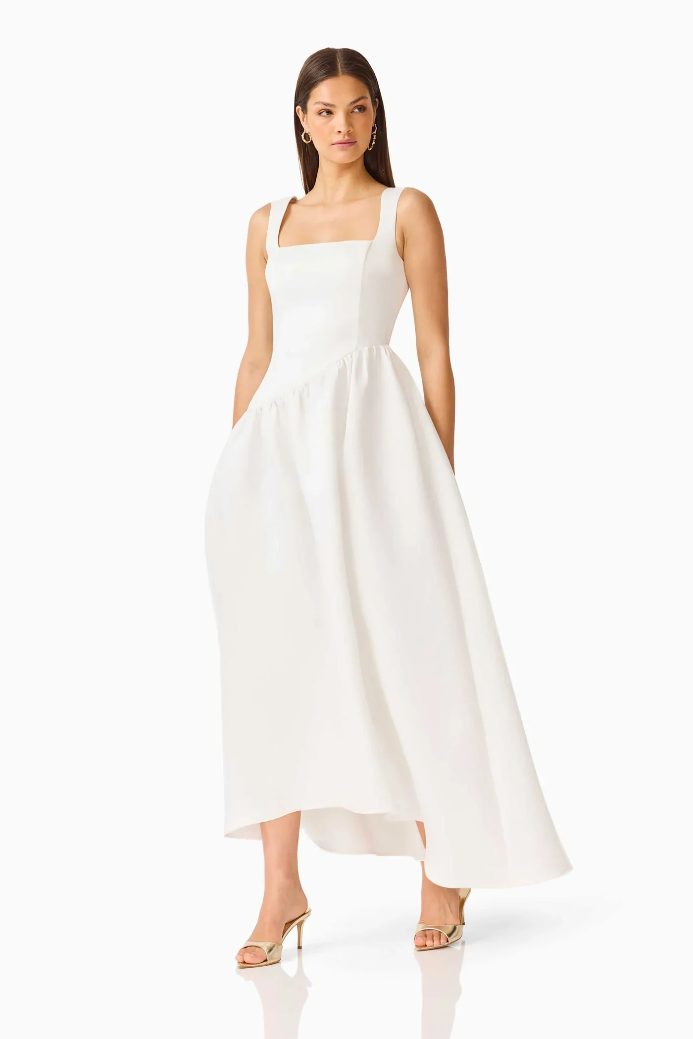 Elliatt Ruelle A-Line Maxi Dress - White - Image 4