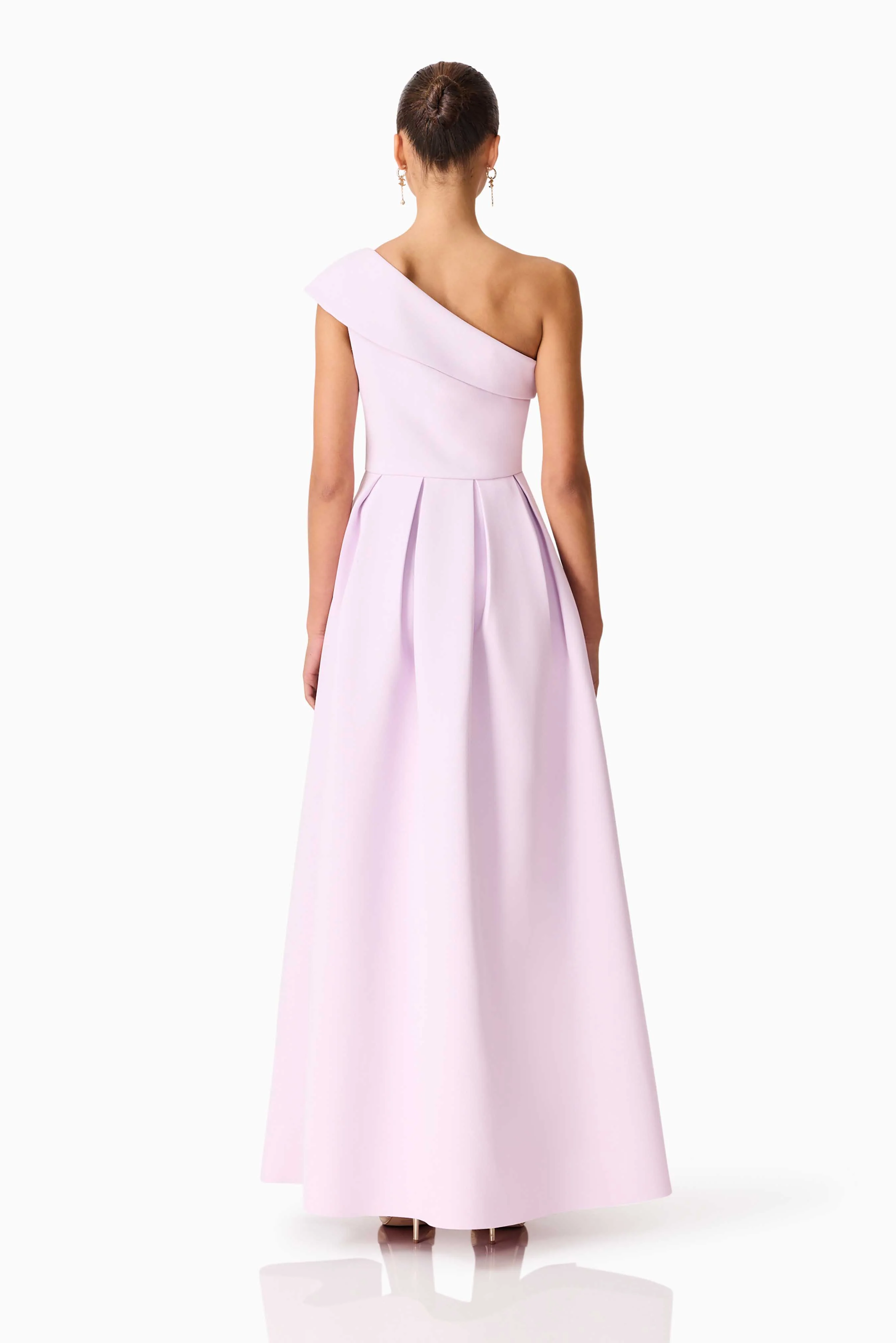 Elliatt Saphine One Shoulder Gown - Pink - Image 4