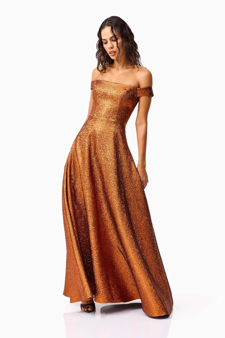 Elliatt Sapphira Gown - Copper - Image 4