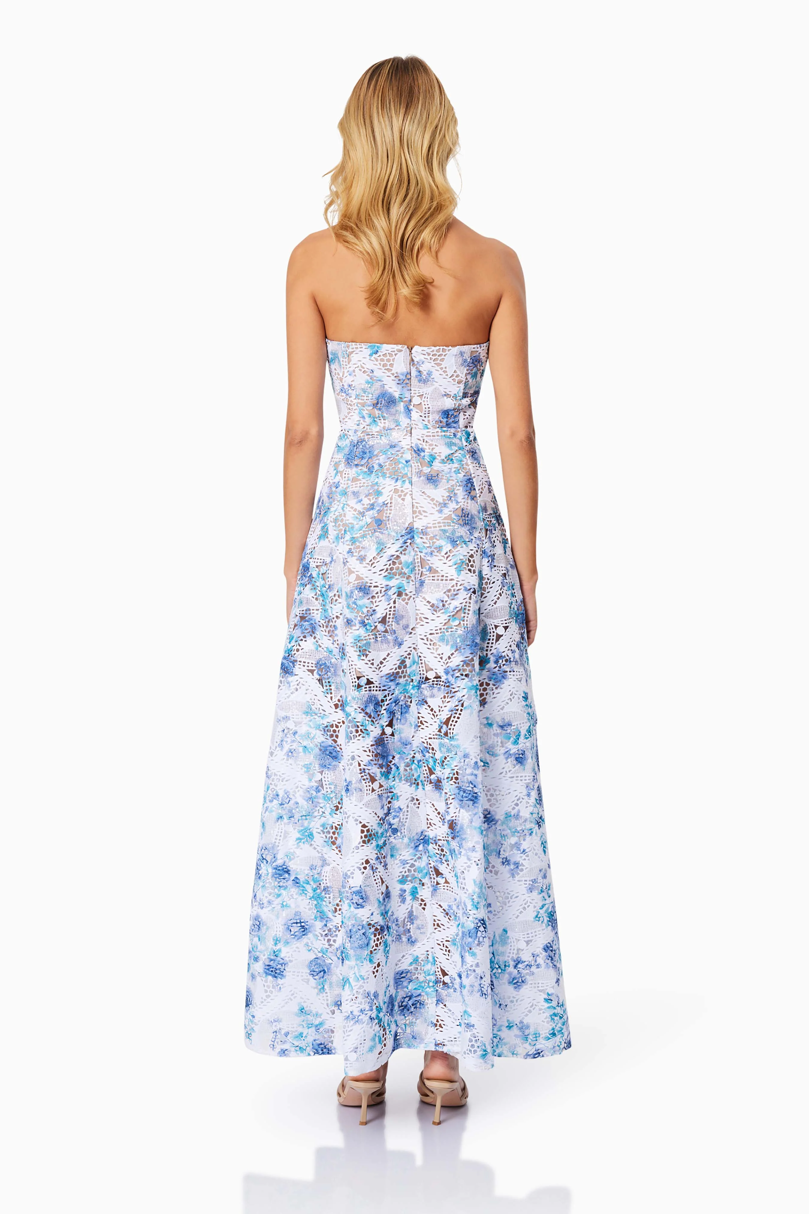 Elliatt Savannah Maxi Dress - Blue Multi - Image 4