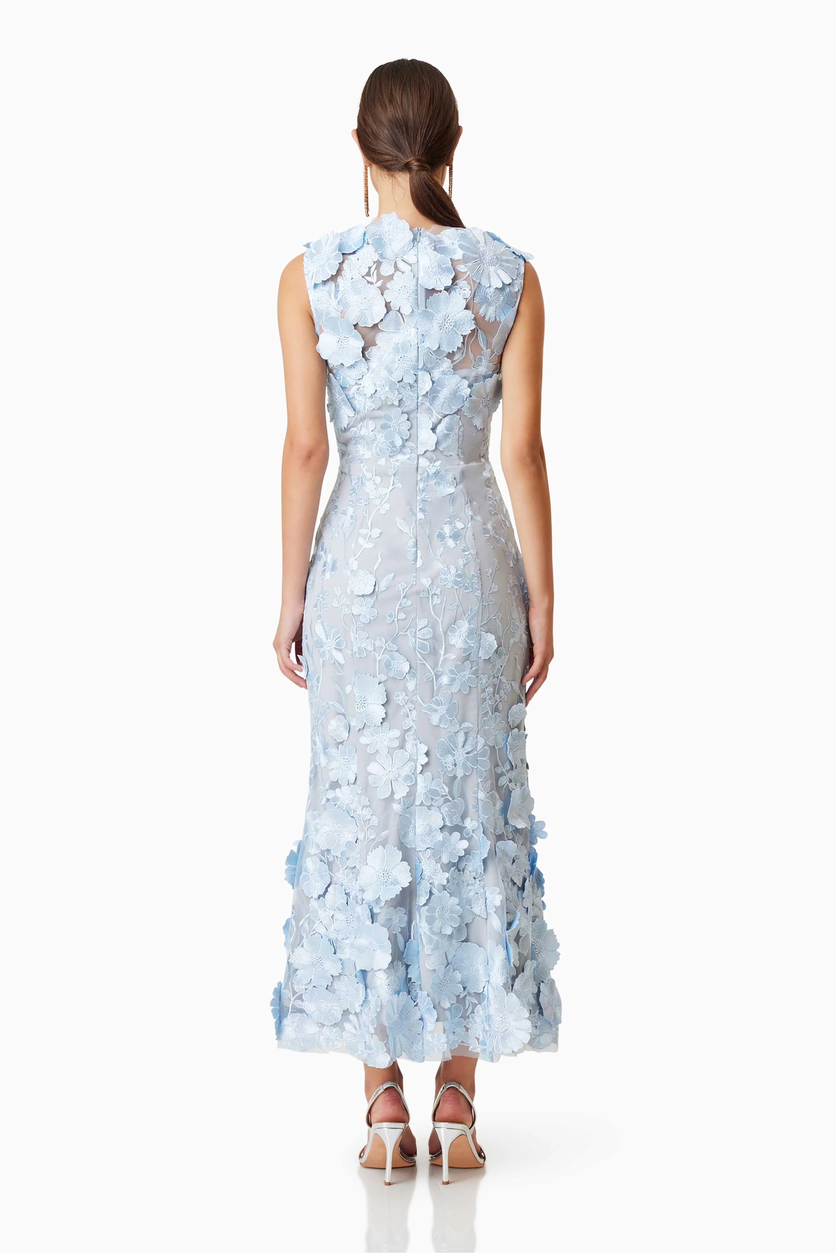 Elliatt Selene Cocktail Dress - Blue - Image 5