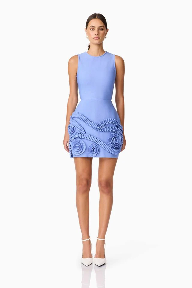 Elliatt Sonya Mini Dress - Blue