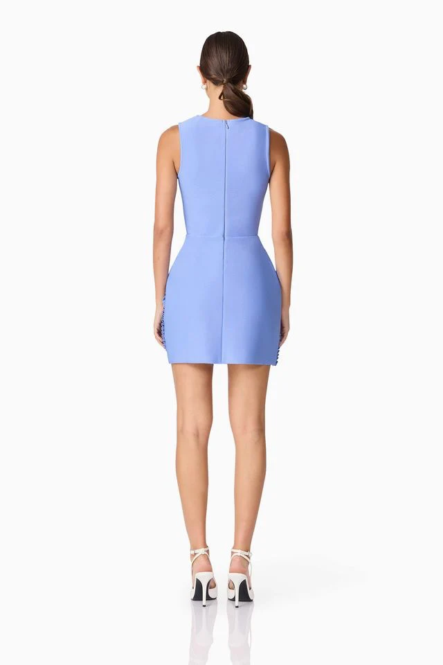 Elliatt Sonya Mini Dress - Blue - Image 4