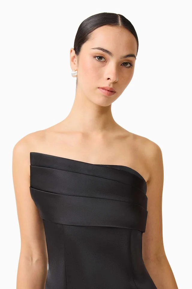 Elliatt Sydney Assymetrical Mini Dress - Black - Image 5