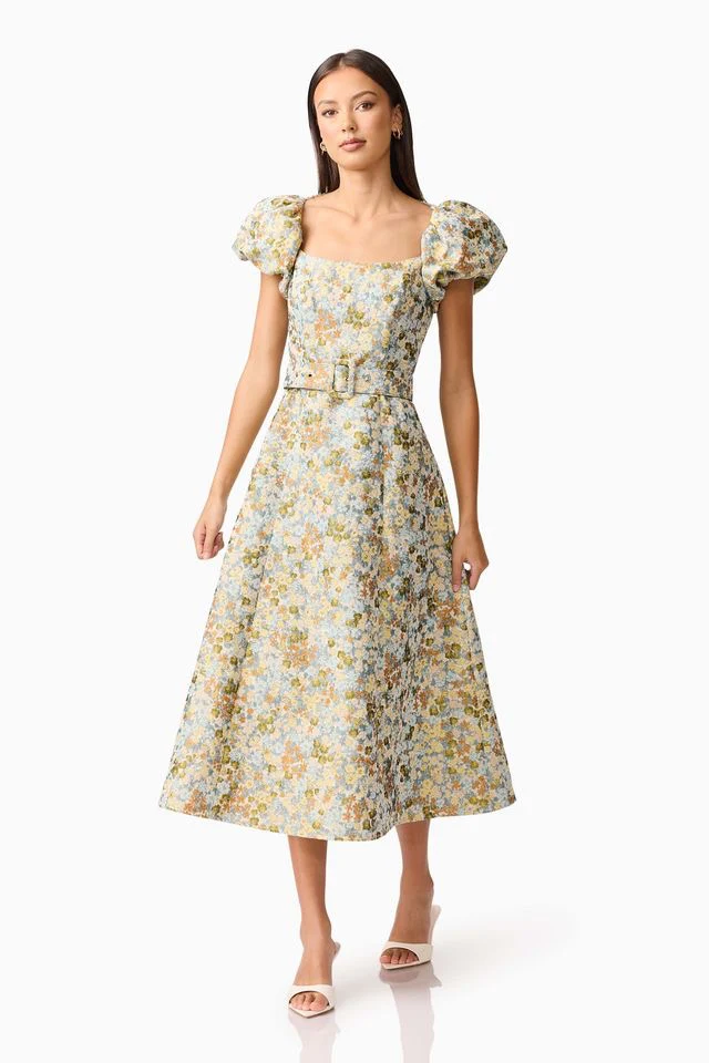 Elliatt Tasmin Midi Dress - Multi - Image 3