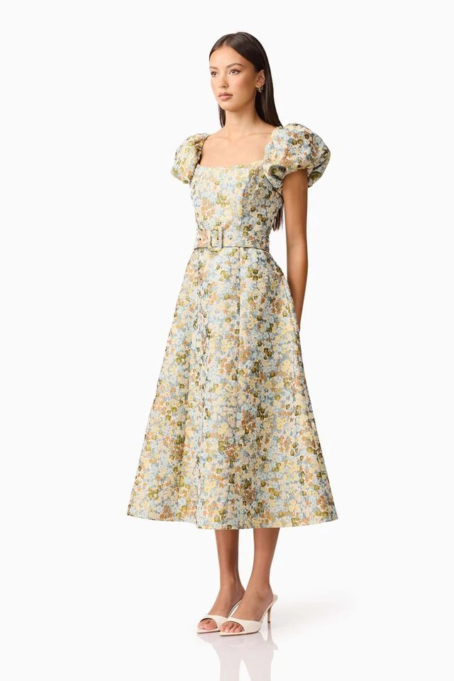 Elliatt Tasmin Midi Dress - Multi - Image 4