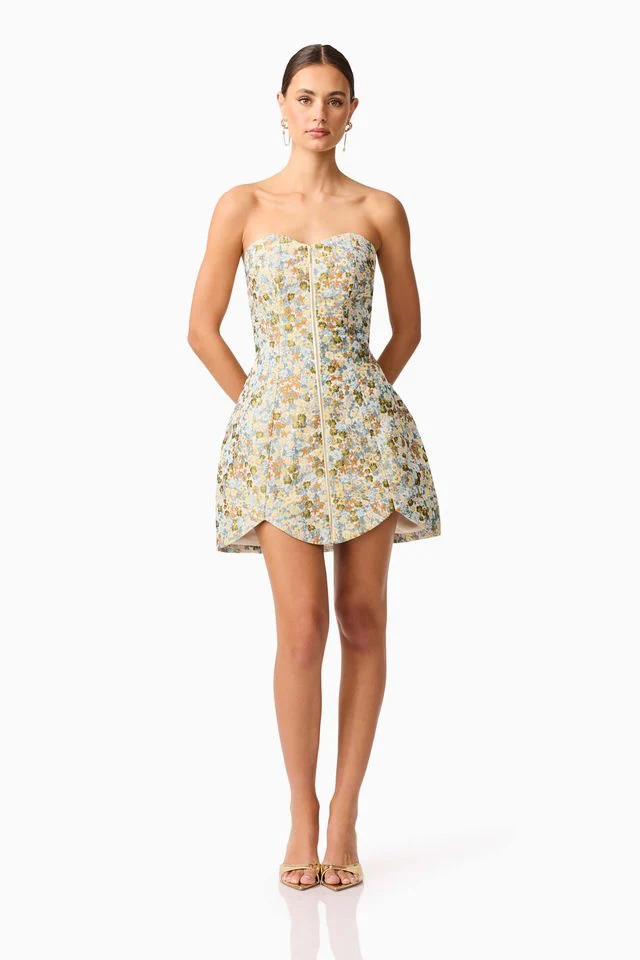 Elliatt Tasmin Mini Dress - Multi - Image 3