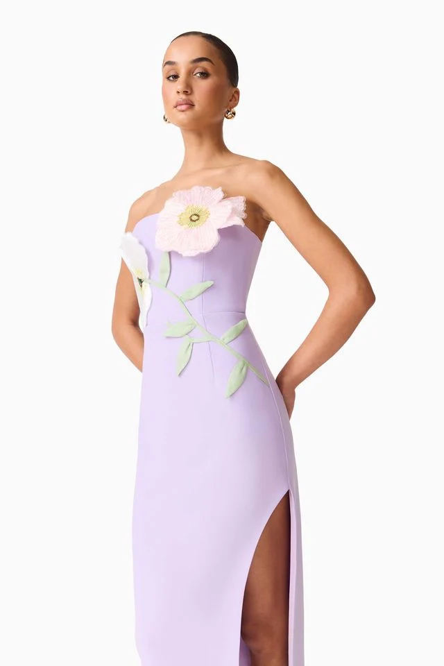 Elliatt Hope Midi Dress - Pastel Purple - Image 4