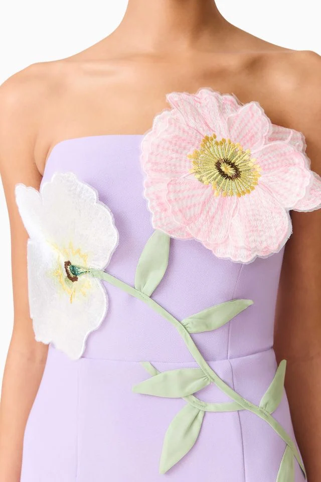 Elliatt Hope Midi Dress - Pastel Purple - Image 5