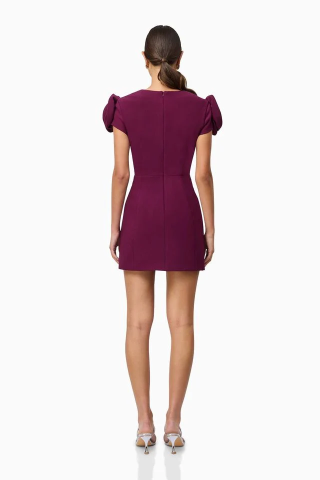 Elliatt Theresa Mini Dress - Grape - Image 5