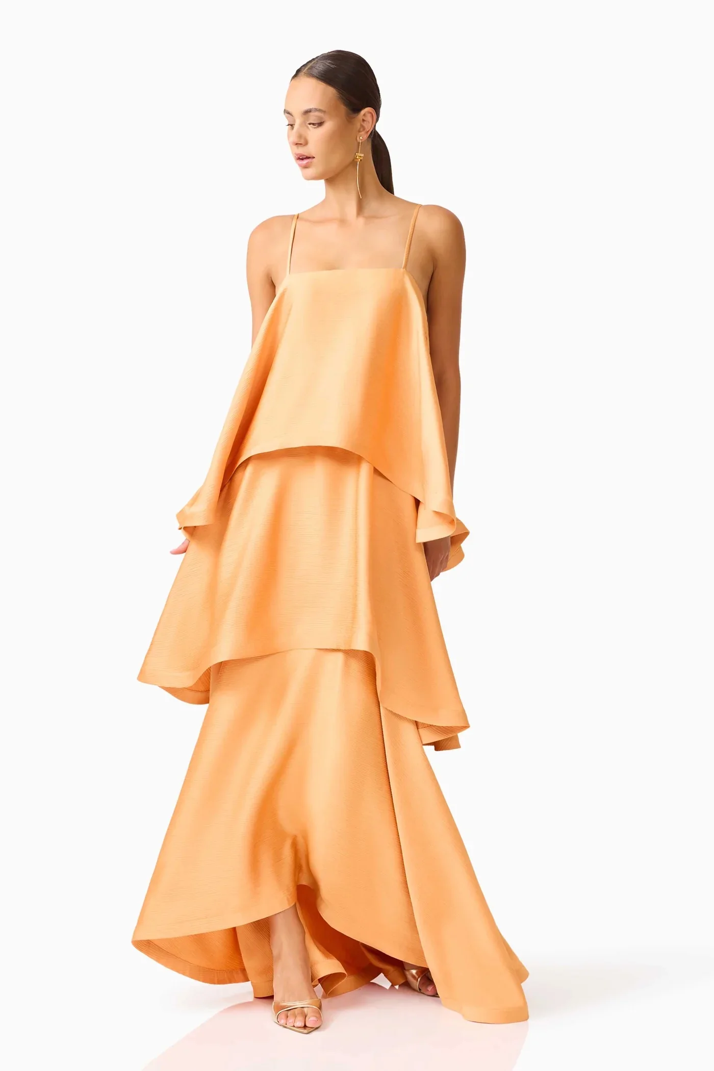 Elliatt Tilly Maxi Dress - Orange - Image 2