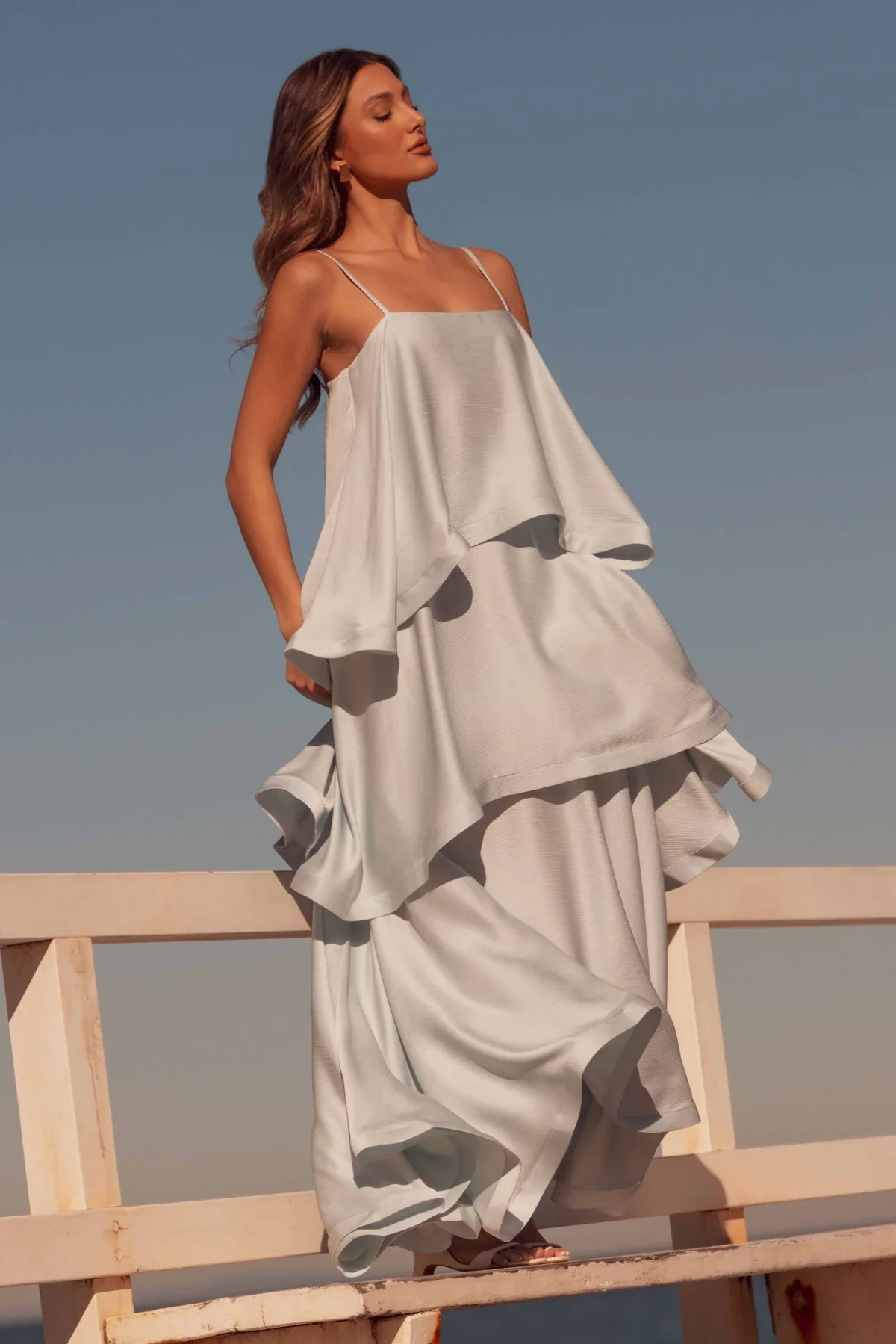 Elliatt Tilly Maxi Dress - Pale Blue - Image 4