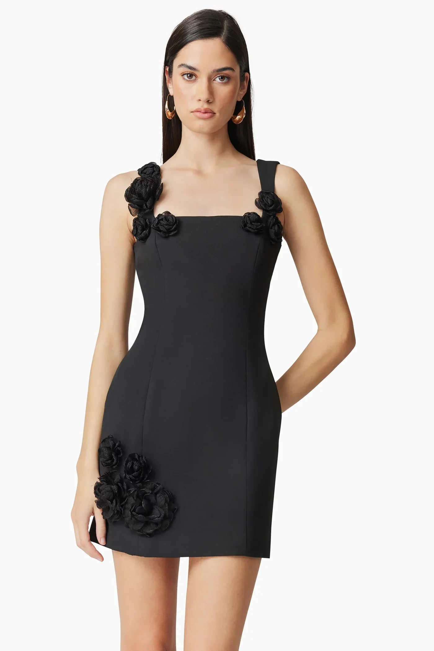 Elliatt Trompe Dress - Black - Image 2
