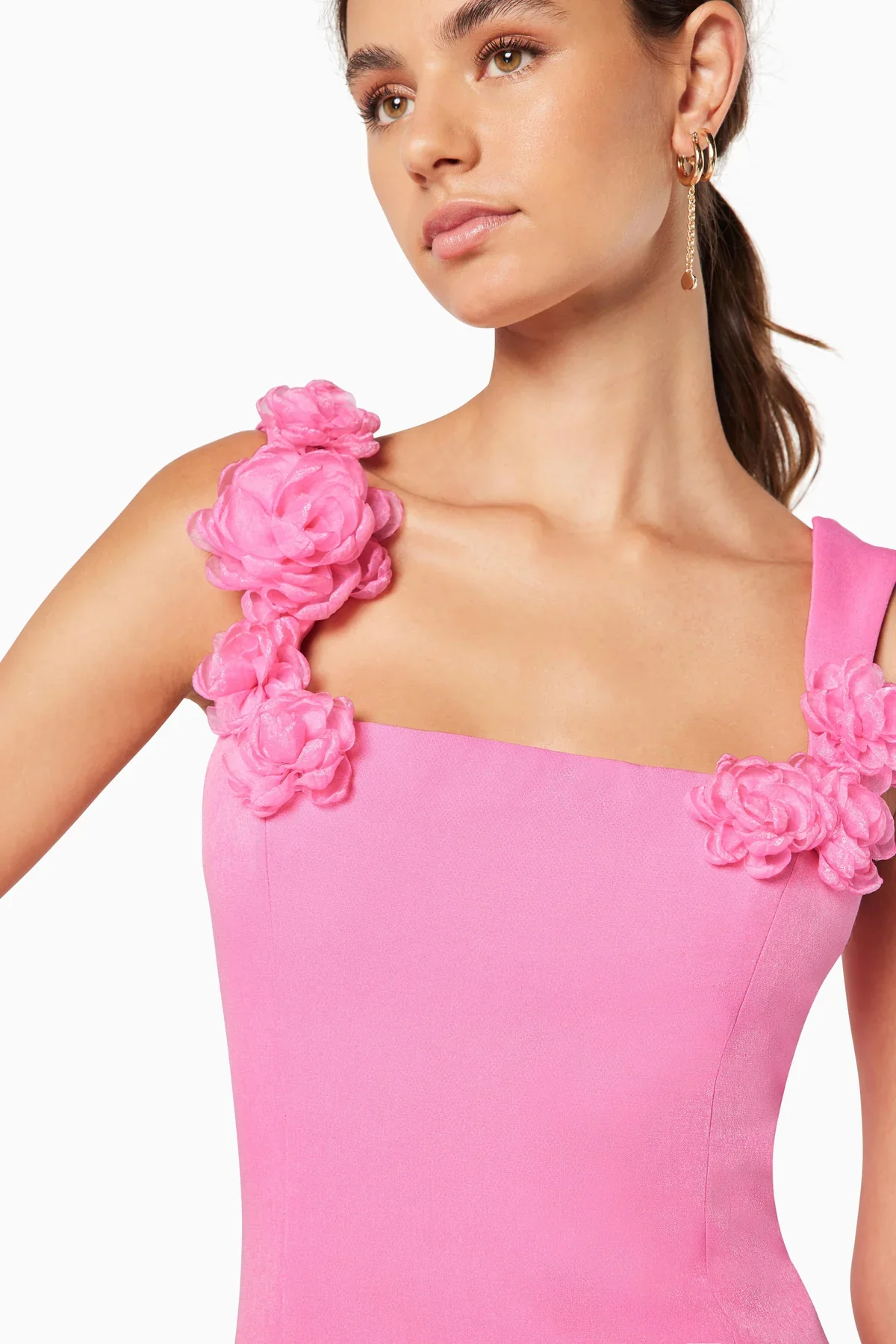 Elliatt Trompe Dress - Pink - Image 3