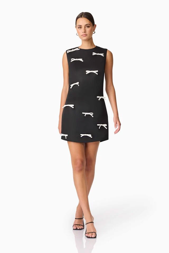 Elliatt Ursula Mini Dress - Black - Image 3