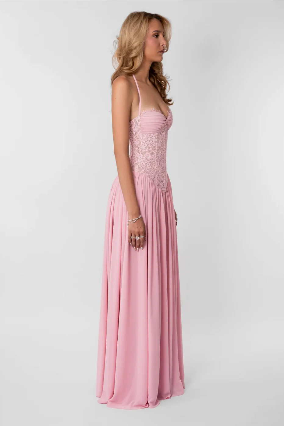 Fenity Faye Maxi Dress - Pink - Image 3
