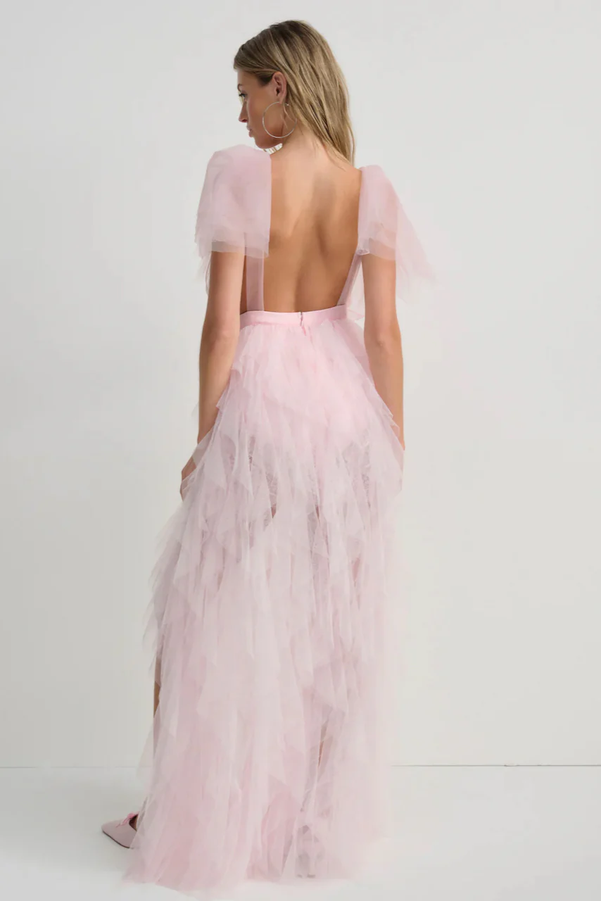 For Love & Lemons Maxine Gown - Pink - Image 3