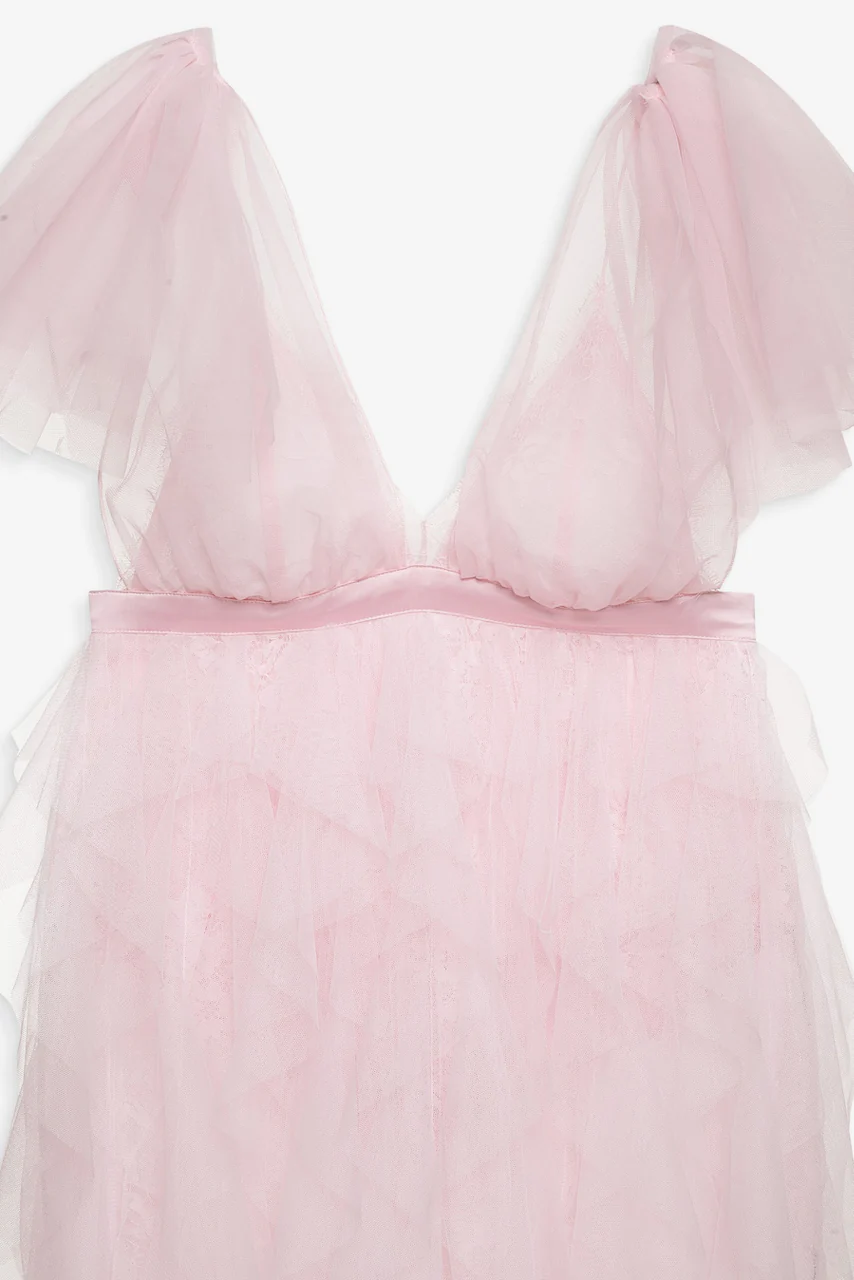 For Love & Lemons Maxine Gown - Pink - Image 4