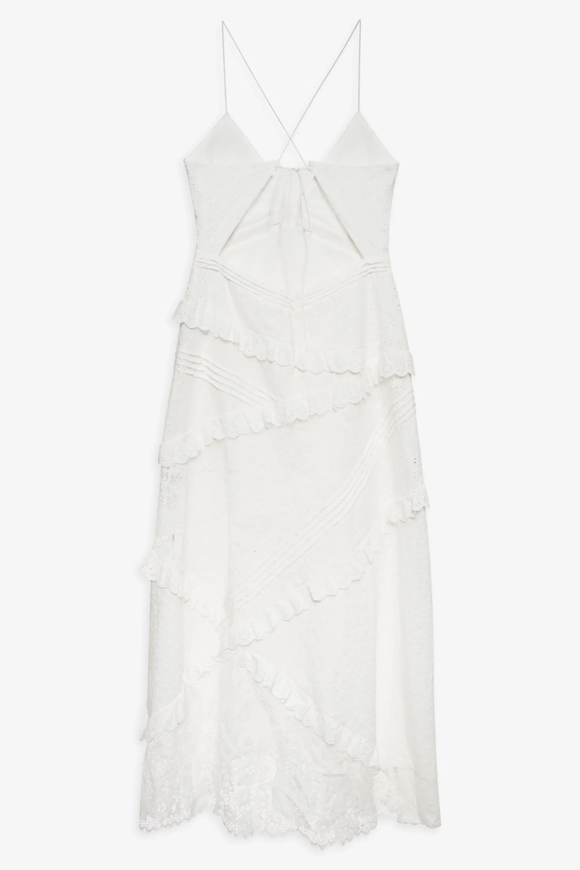 For Love & Lemons Rosalyn Maxi Dress - White - Image 5