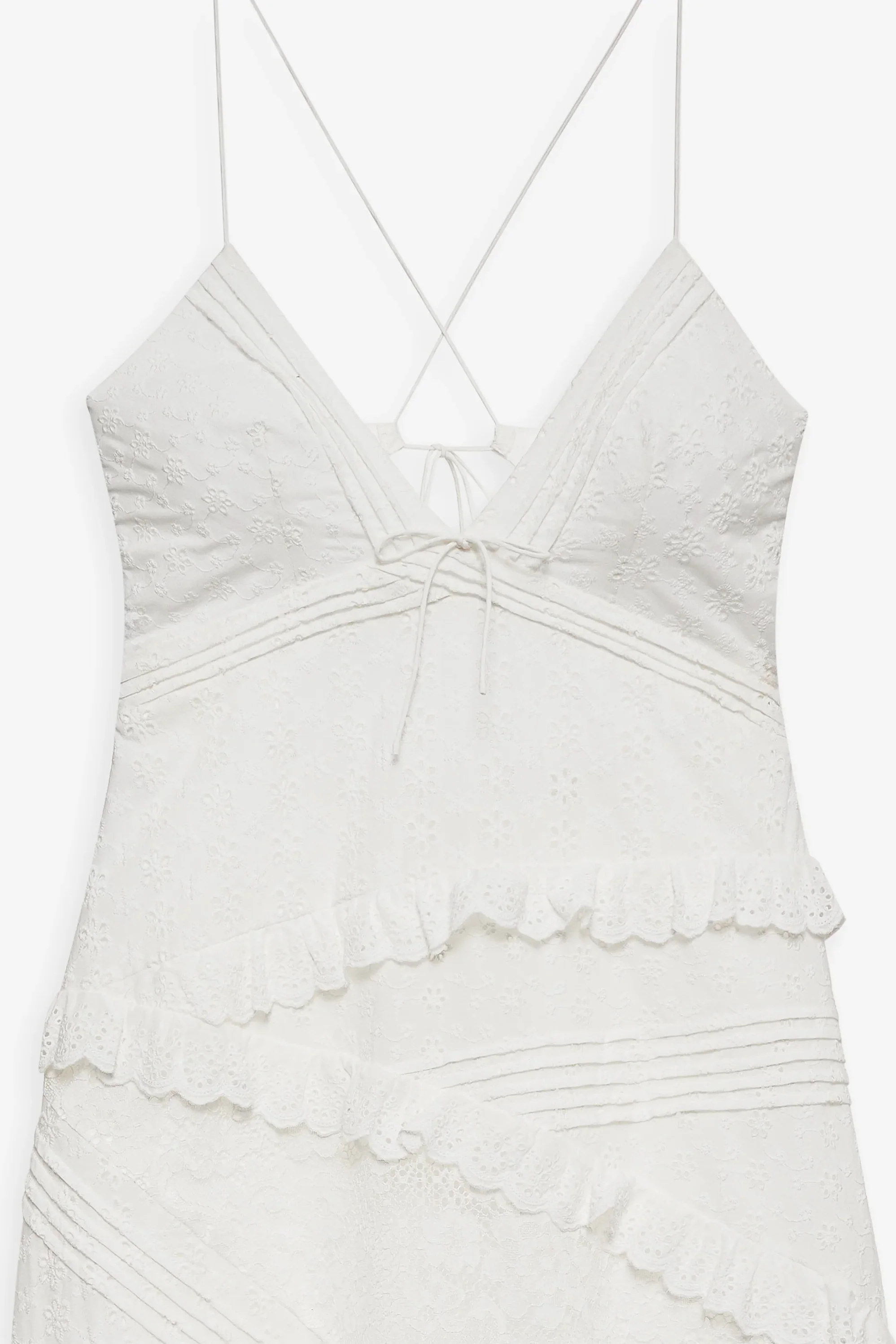 For Love & Lemons Rosalyn Maxi Dress - White - Image 7