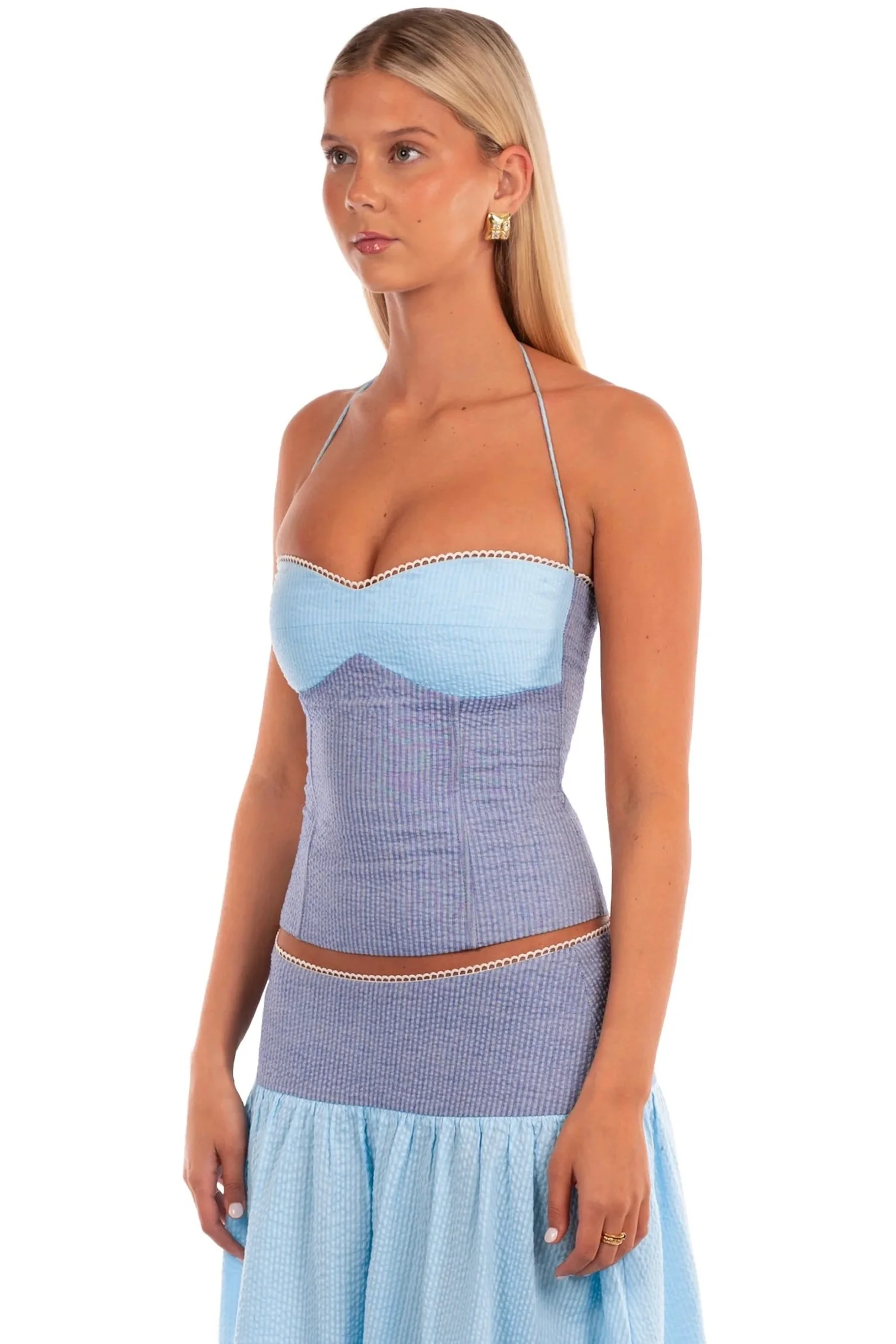 I Am Delilah Adeline Corset - Storm - Image 2
