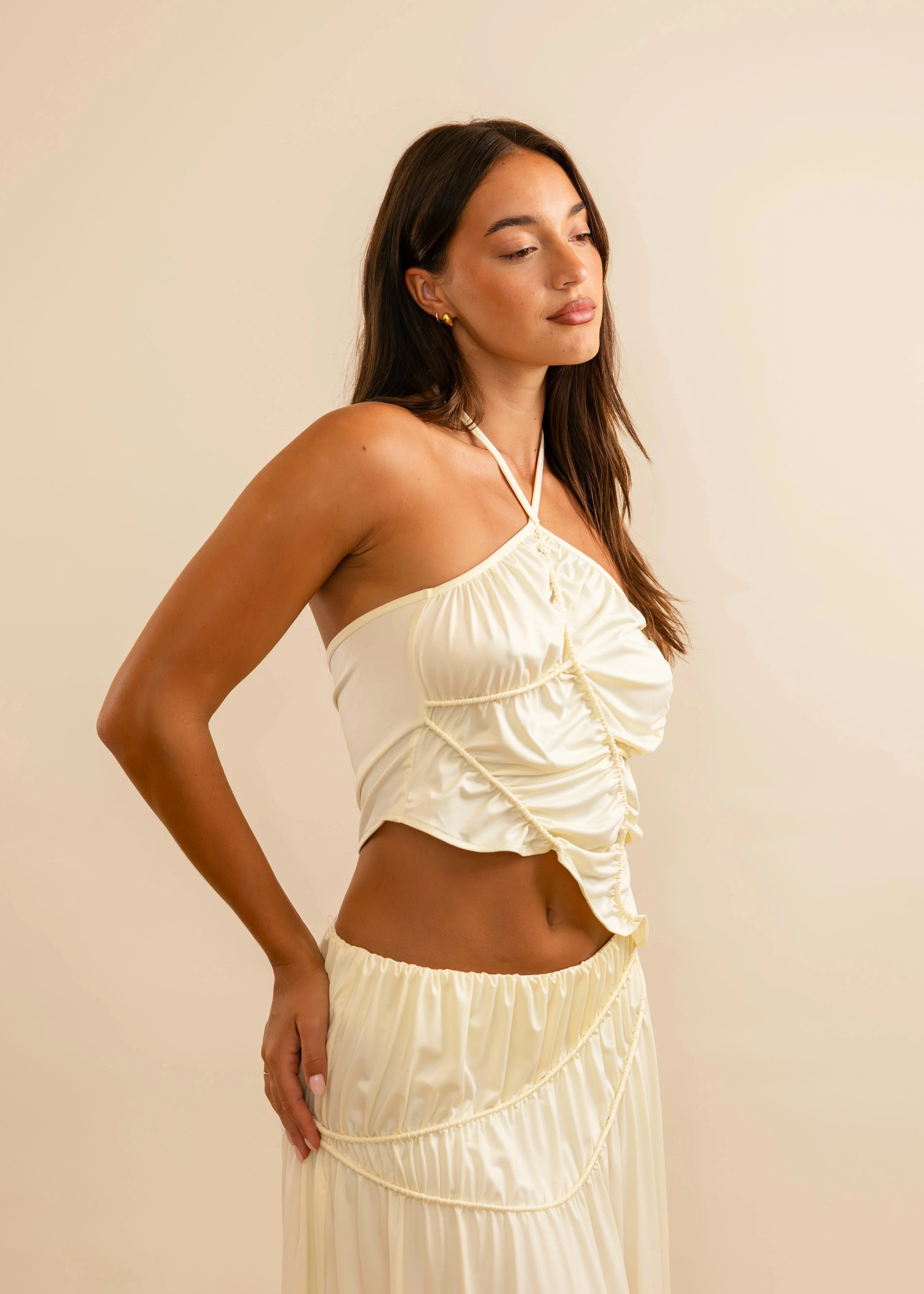 Koster Kulture Fleur Top - Cream - Image 4