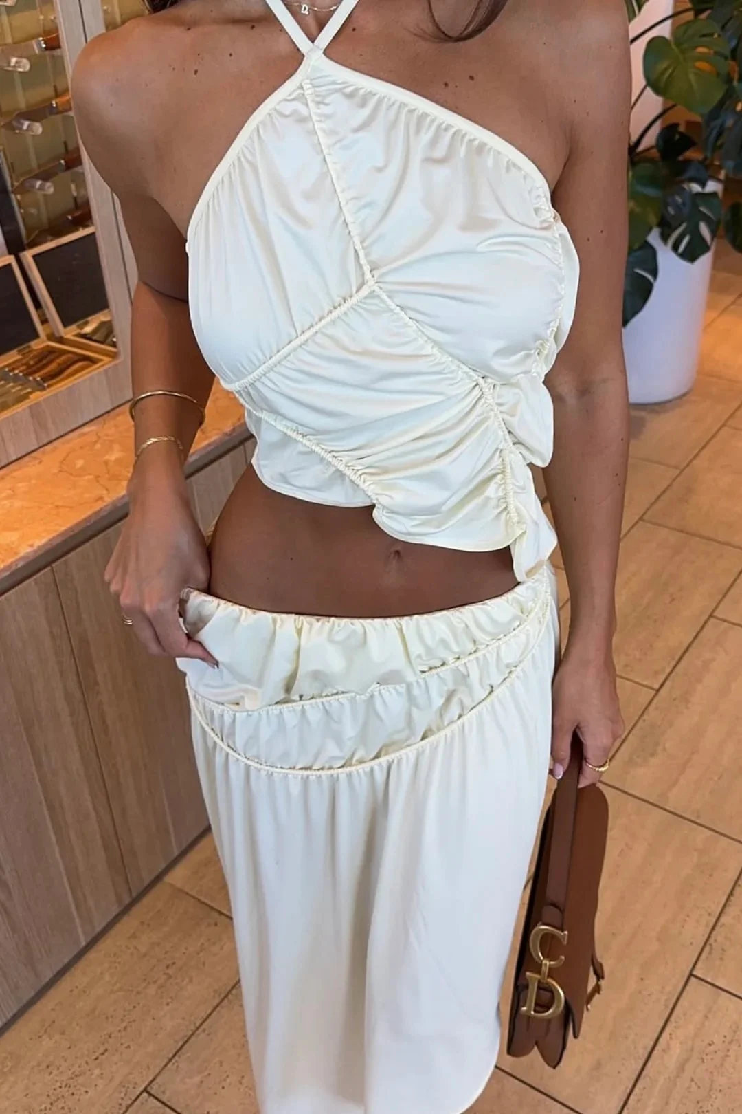 Koster Kulture Fleur Top - Cream - Image 7