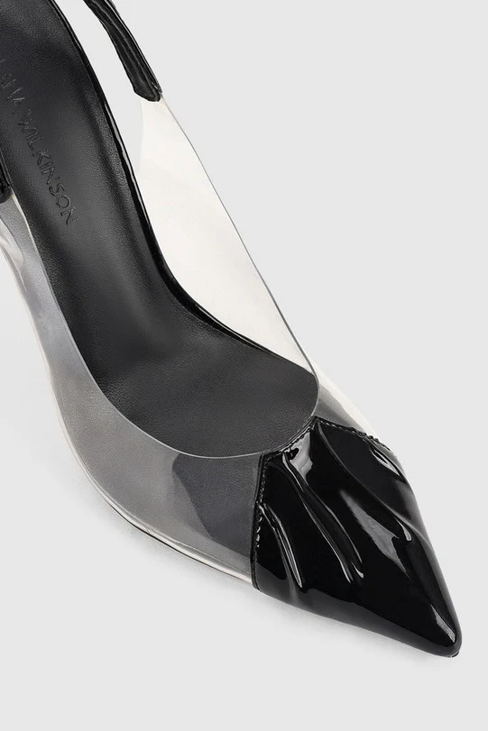 Lana Wilkinson Remi Pump Heels - Black Patent Leather - Image 5