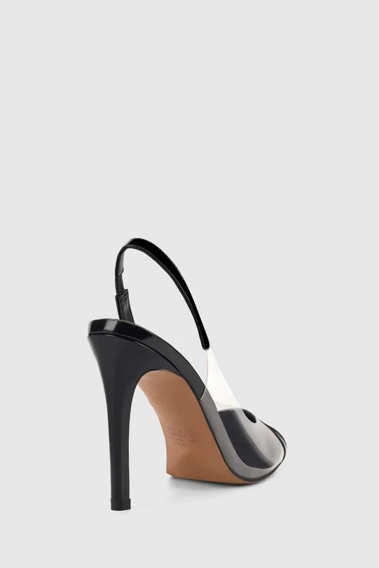 Lana Wilkinson Remi Pump Heels - Black Patent Leather - Image 6
