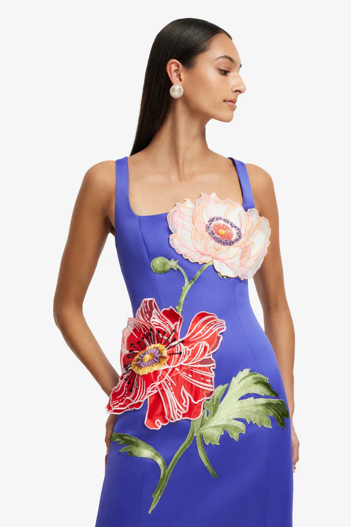 Leo Lin Adelina Maxi Dress - Lapis - Image 4